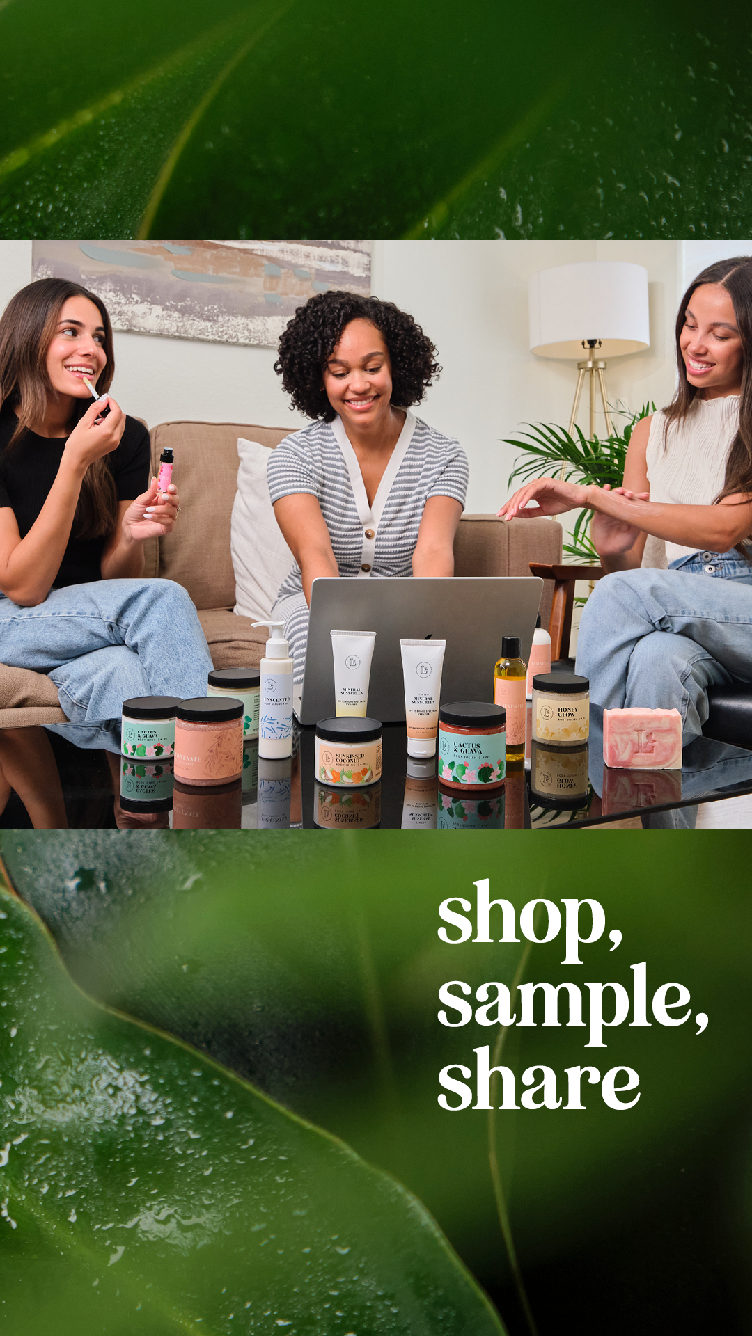 Sample and Shop With Friends – Your Way