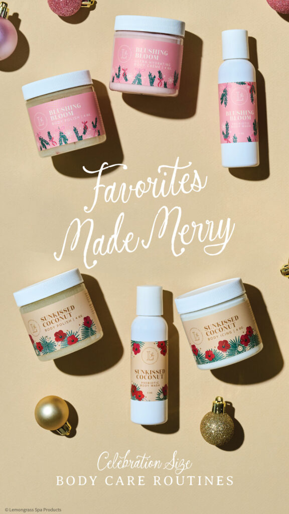 Lemongrass Spa holiday 2026 collection and gifts