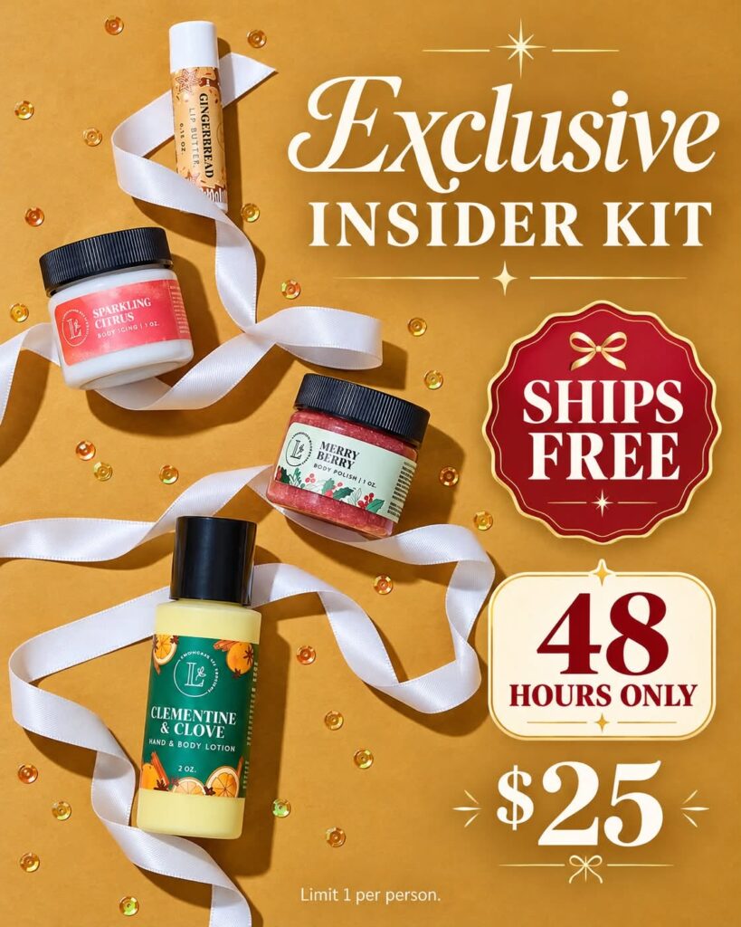 Holiday Insider Exclusive limited-time offer