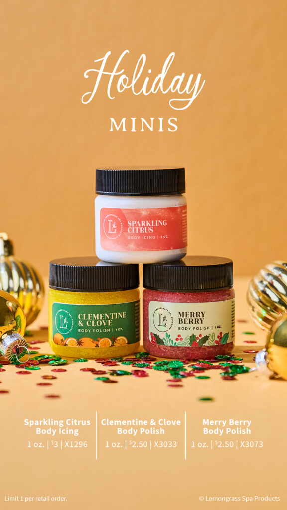 Lemongrass Spa holiday 2026 collection and gifts
